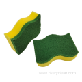 Kitchen Cleaning Scourers with Foam Sponges